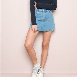 BRANDY MELVILLE juliette denim skirt